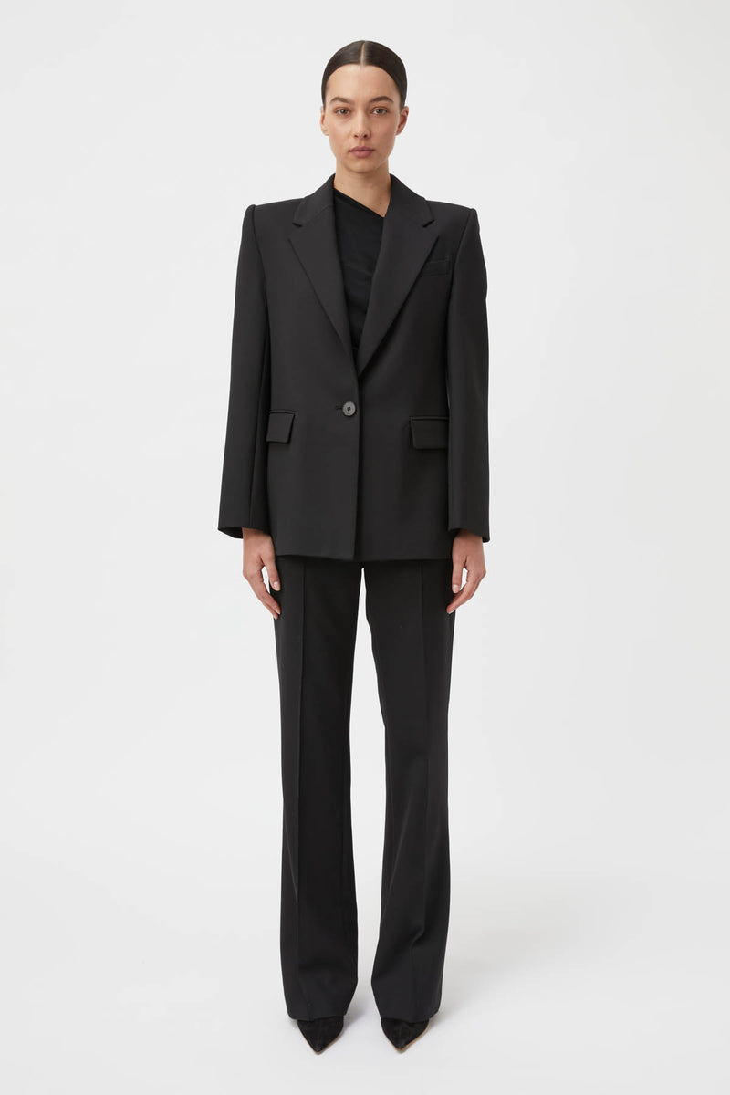 Kendrick Tailored Slim Fit Pant in Black - CAMILLA AND MARCÂ® Official C&M