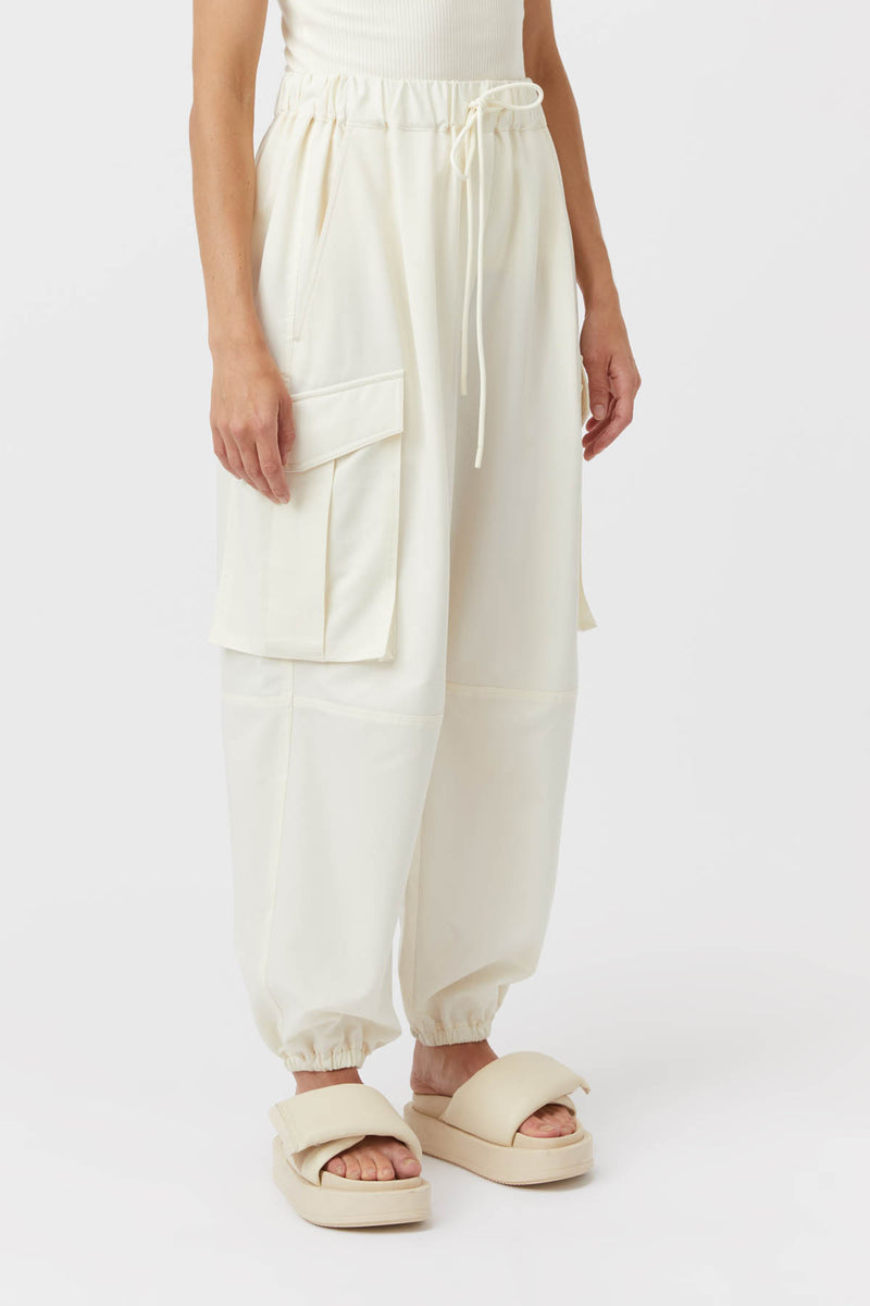 Archer Lowrise Cargo Pant in Cream CAMILLA AND MARC® Official C&M