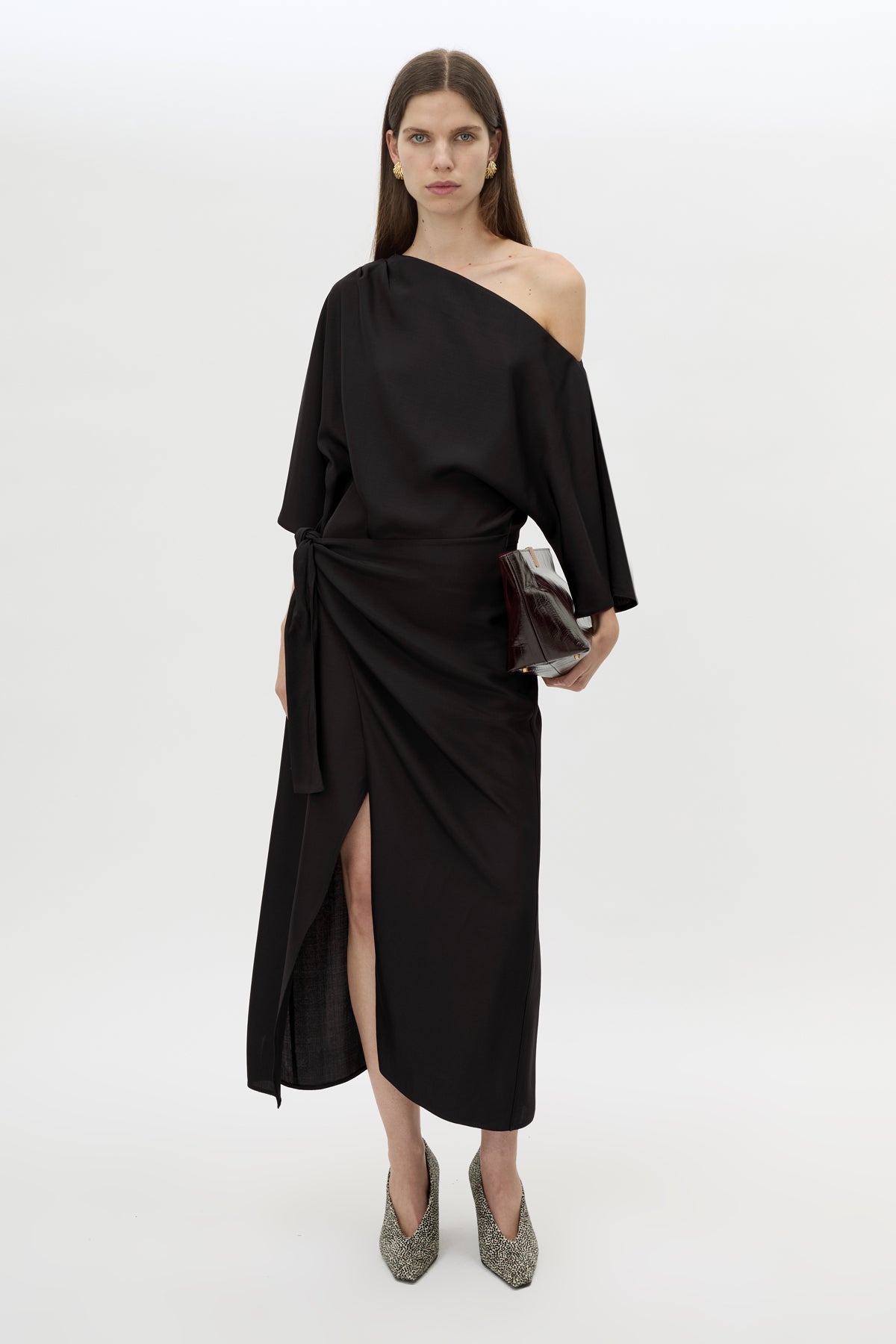 camilla and marc off shoulder dress Camilla & Marc - Shaw Dress - Red