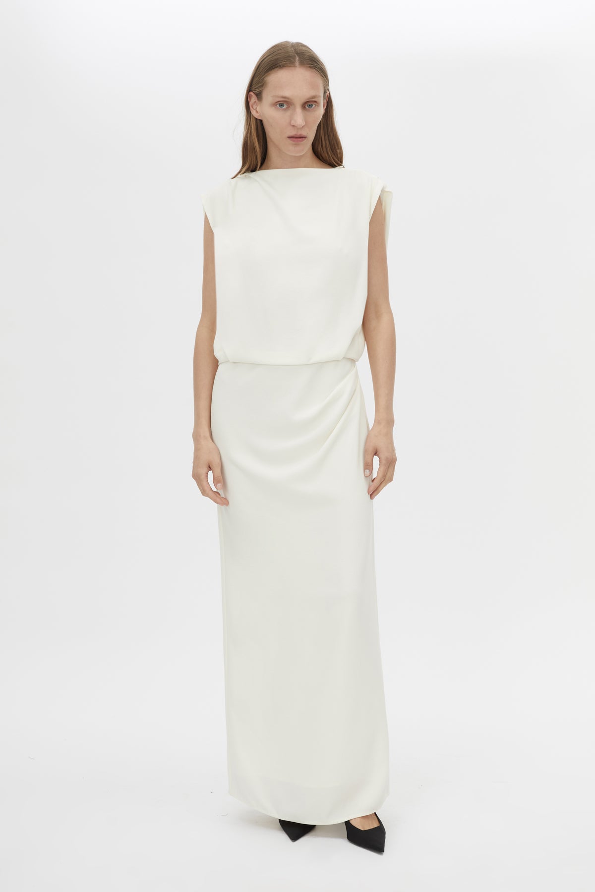 Eon Maxi Dress in Cream - CAMILLA AND MARC C&M Eon Maxi Dress in Cream - CAMILLA AND MARC C&M
