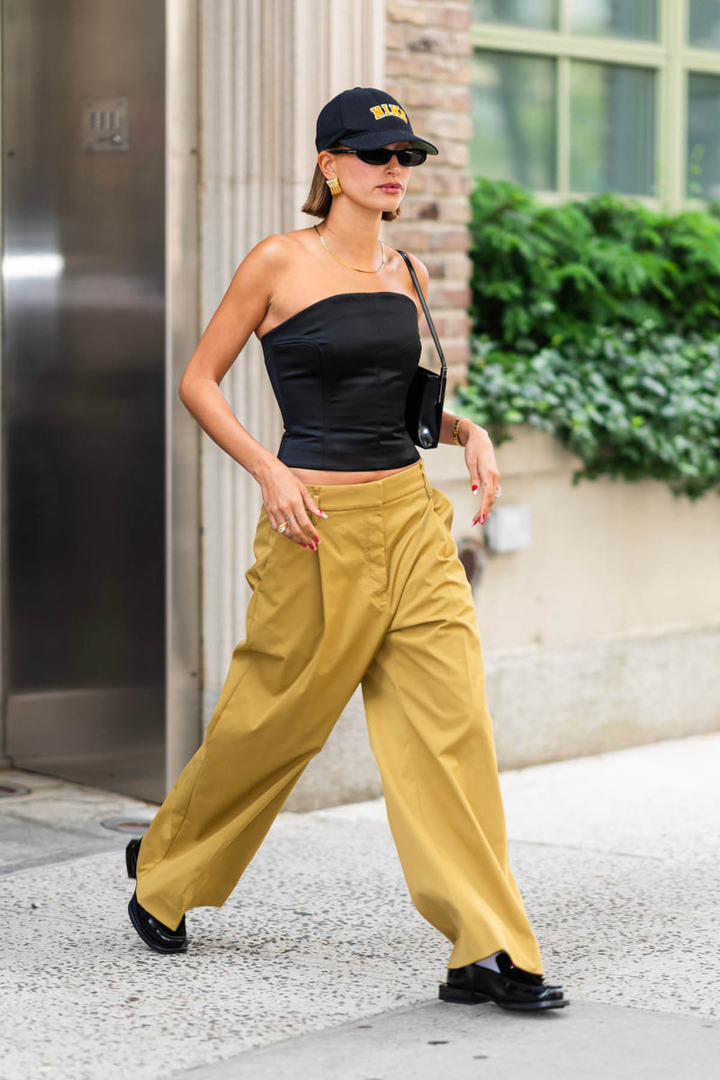 Simona High-waisted Wide-leg Pant in Sandcastle Brown - CAMILLA AND MARC®  Official | Cu0026M