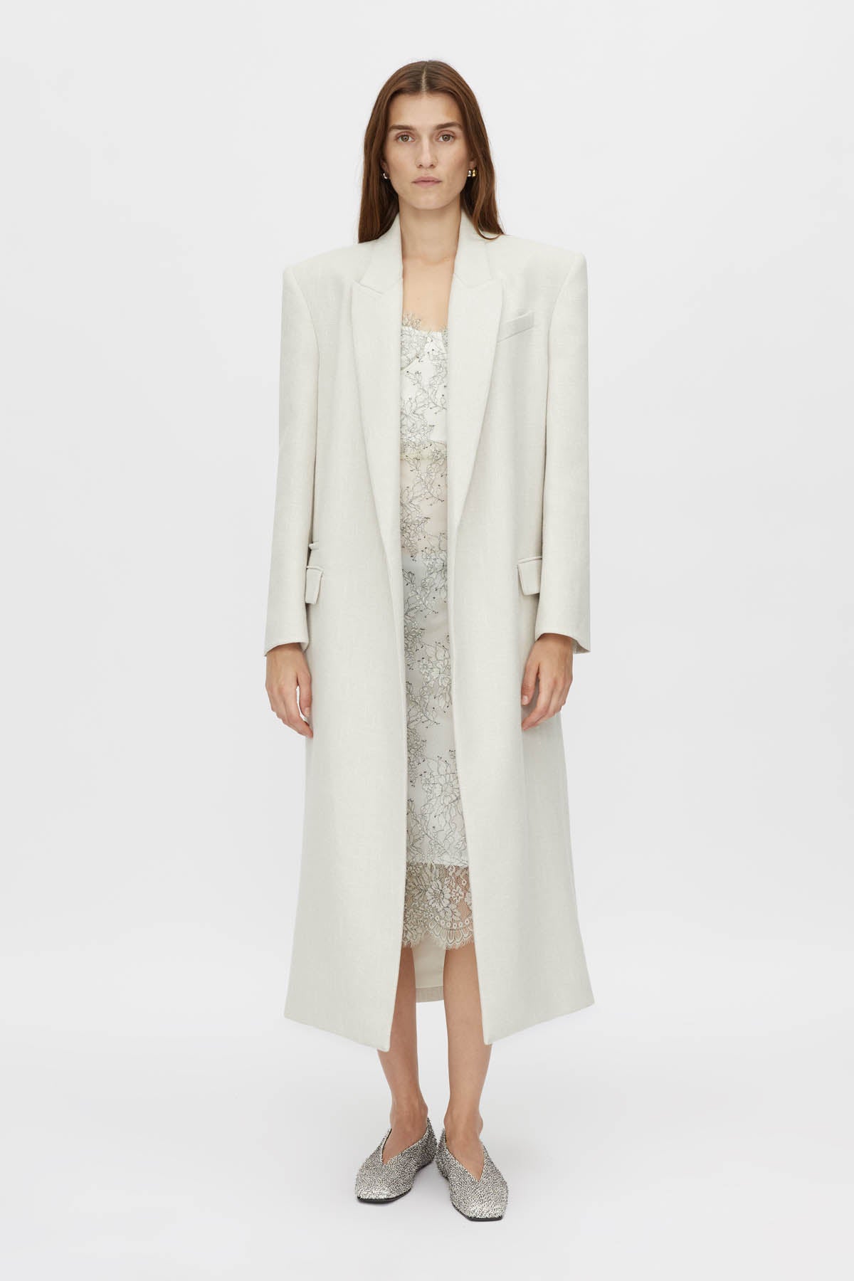 Peregrine Lace Midi Dress