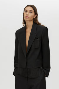 Zaman Crop Blazer