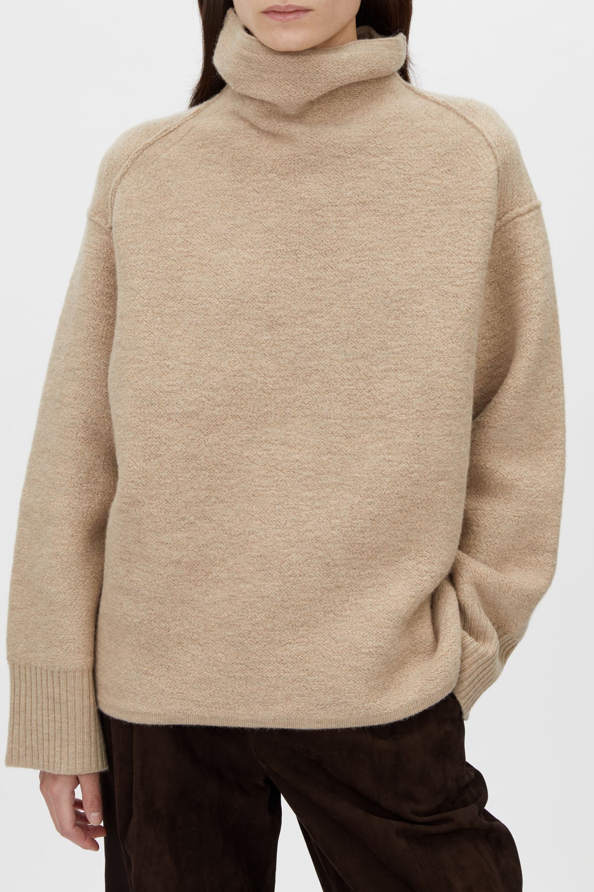 Rohan Knit Funnel Neck Sweater