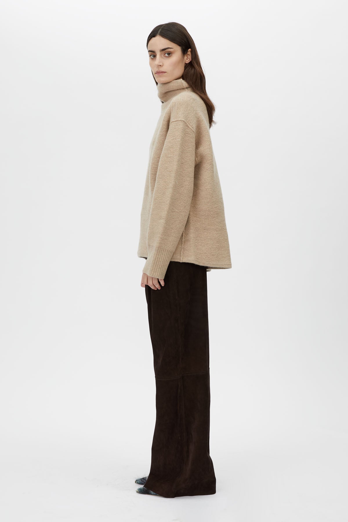 Rohan Knit Funnel Neck Sweater