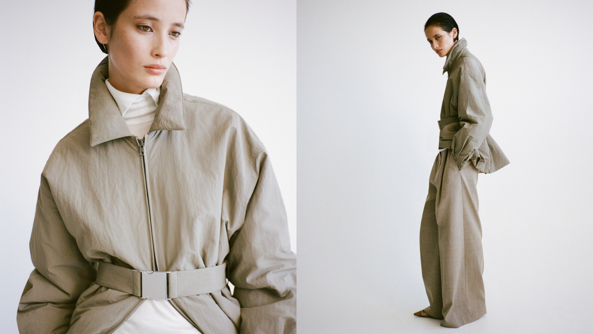 New Arrivals CAMILLA AND MARC PF26 Manon Padded Jacket in Clay 