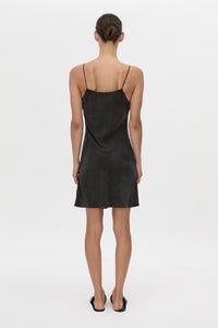 Allegro Satin Bias Mini Dress