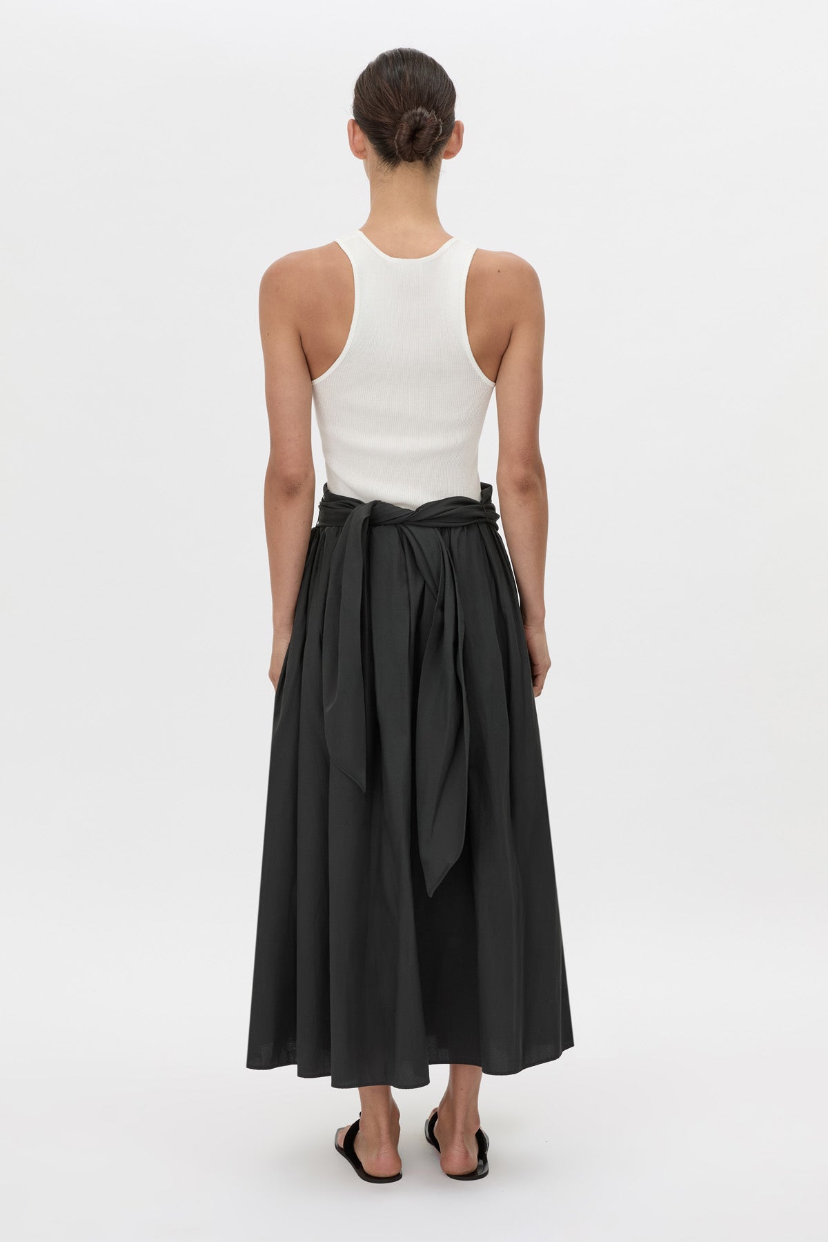 Milo Gathered Skirt W/belt