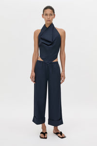 Onesto Cropped Wide Leg Pant