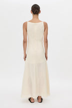 Viele Textured Midi Dress