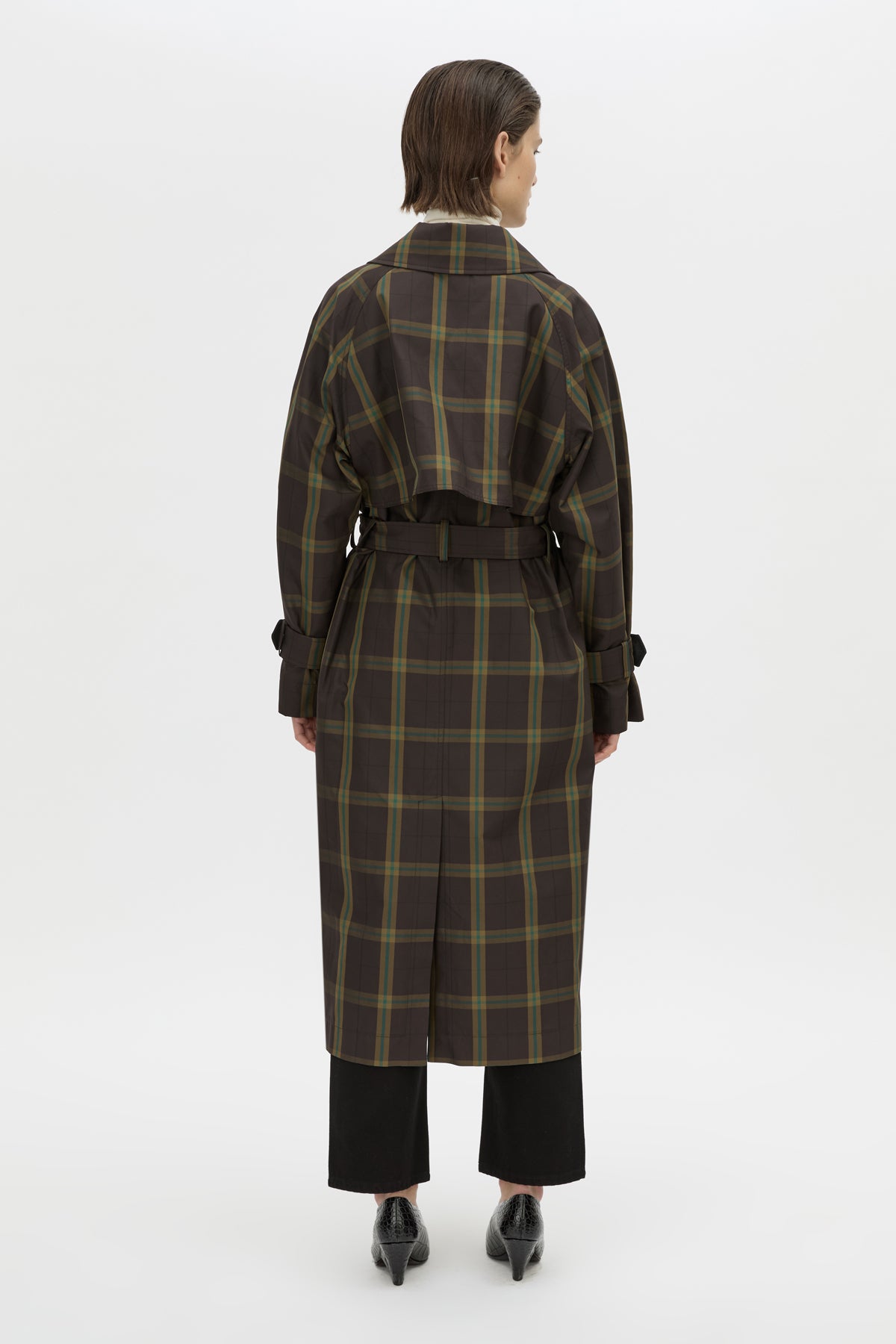 Winton Check Trench Coat