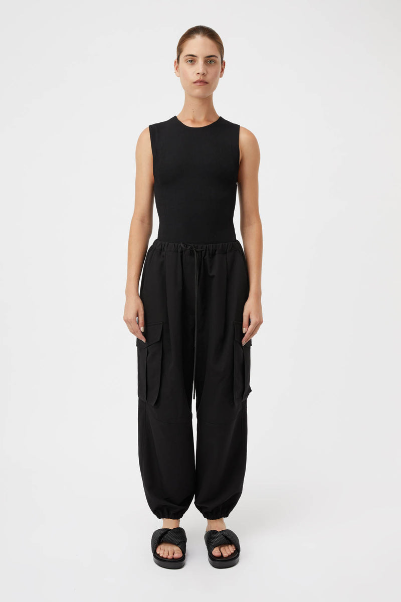 Archer Low-rise Cargo Pant in Black - CAMILLA AND MARC® C&M
