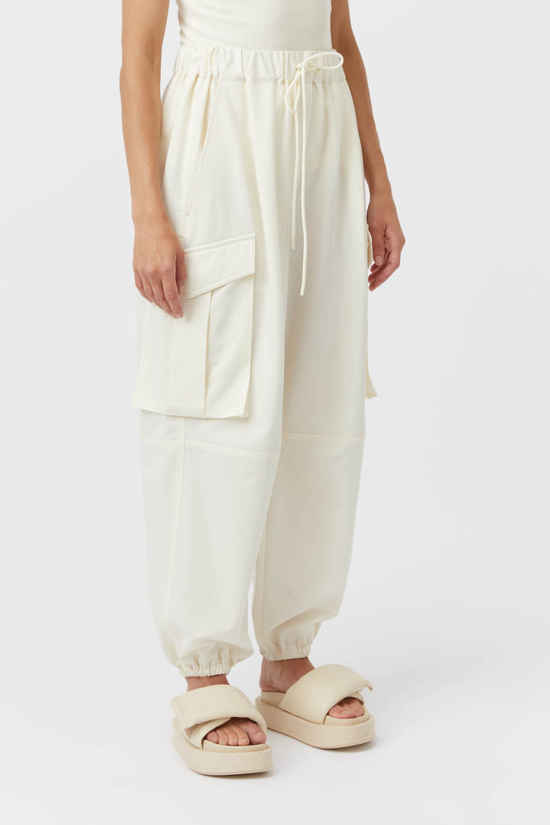 Archer Low-rise Cargo Pant in Cream - CAMILLA AND MARC® Official C&M