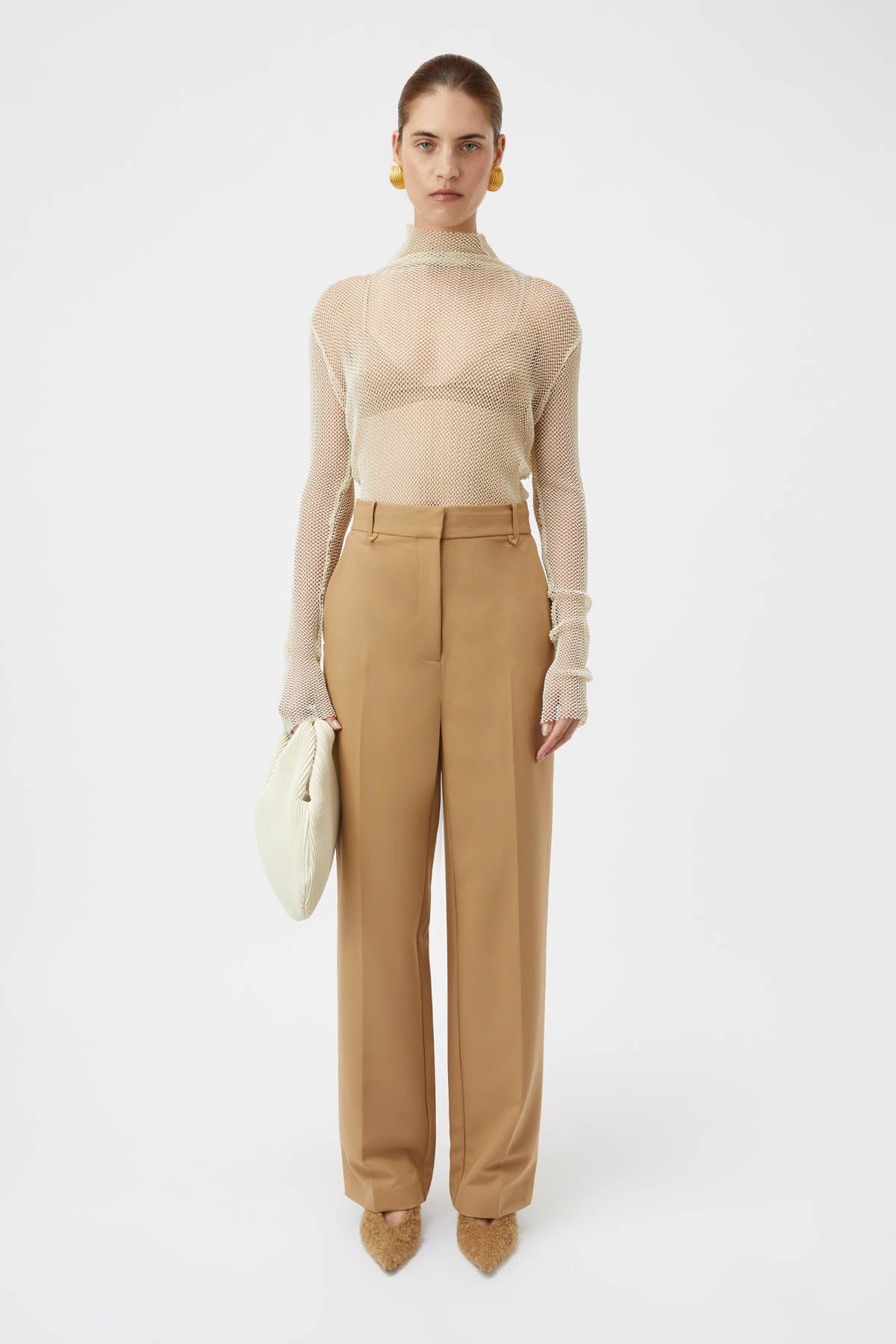 Mackinley Pant in Camel Brown - CAMILLA AND MARC® C&M