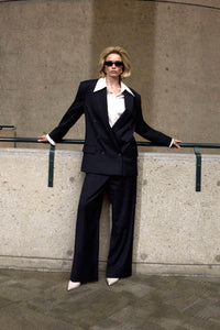 Orban Mid Rise Wide Leg Pant