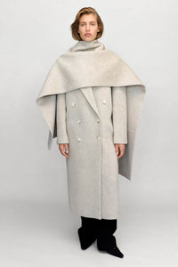 Ciro Coat With Scarf