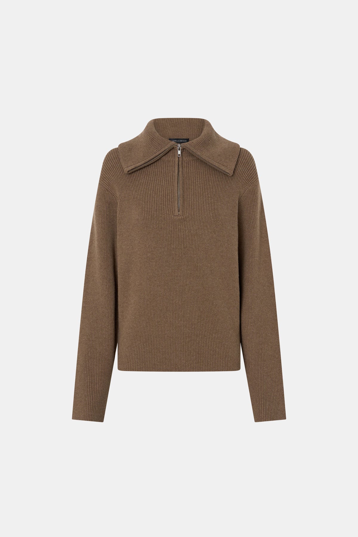 とまと　MARNO Camille knit Anouk Knit Pullover in Caramel - CAMILLA AND MARC® C&M