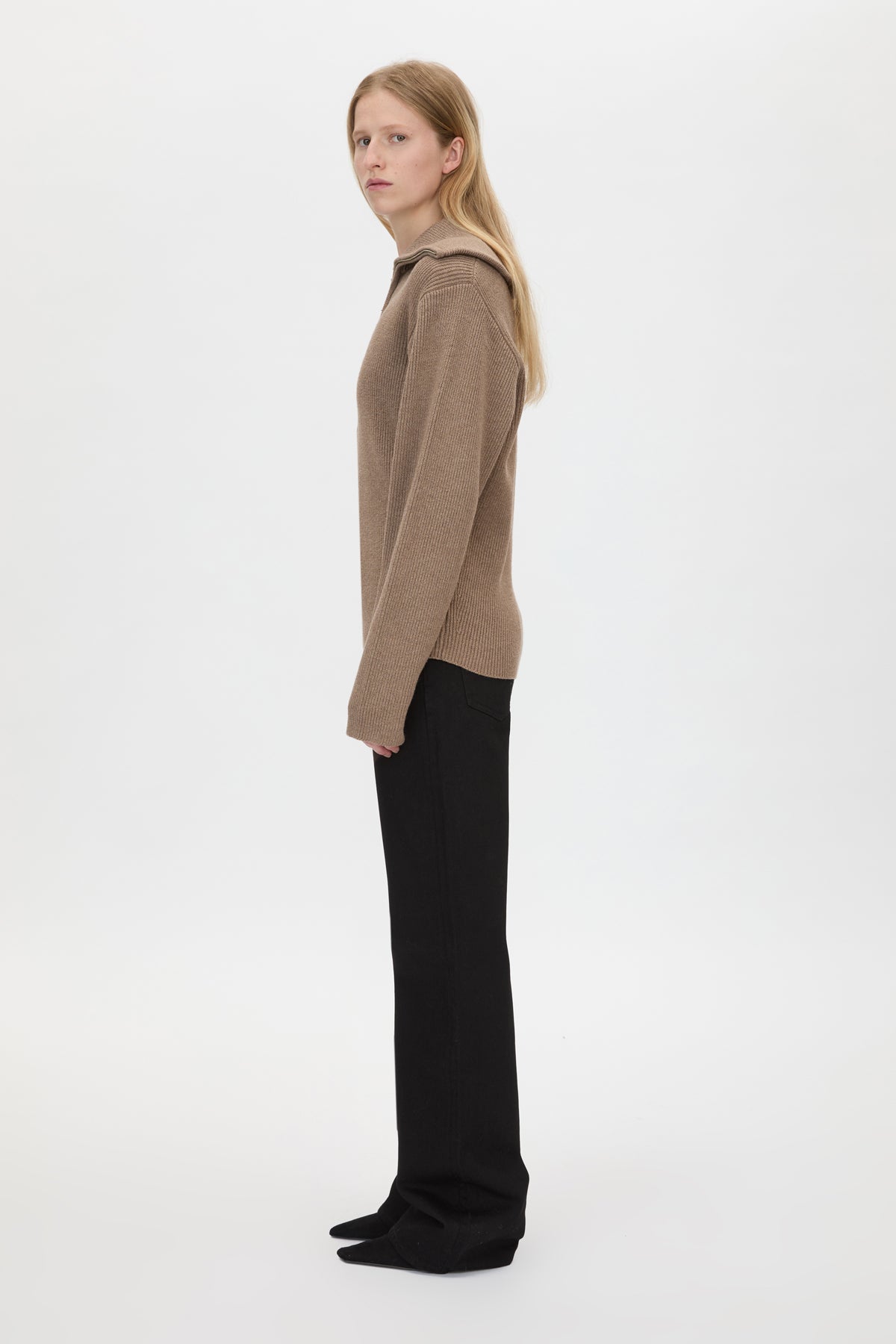 Anouk Knit Pullover in Caramel - CAMILLA AND MARC® C&M