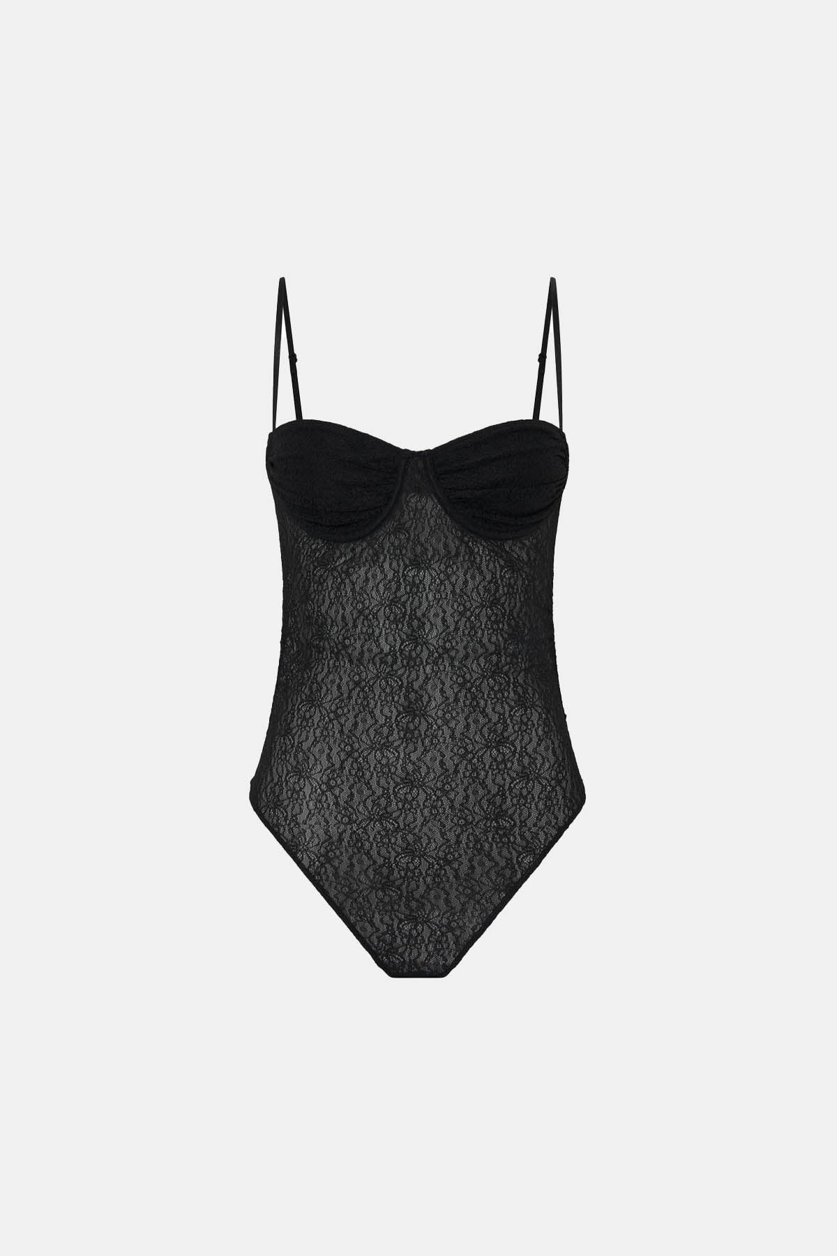 トップス CARLA Lace body suit - Black size2 CARLA Lace body suit - Black size2