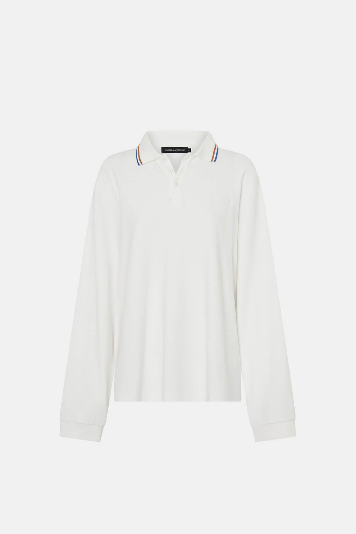 Aqui Long Sleeve Monogram Top
