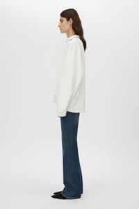 Aqui Long Sleeve Monogram Top