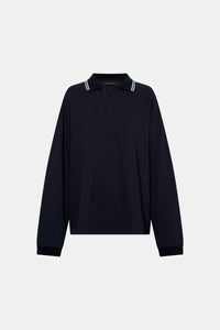 Aqui Long Sleeve Monogram Top