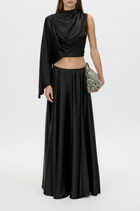 Arion Skirt - CAMILLA AND MARC Arion black full-circle maxi skirt