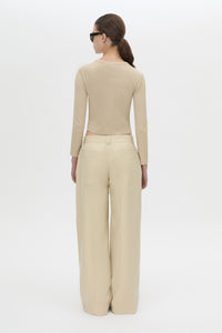 Aubrey Long Sleeve Rib Top