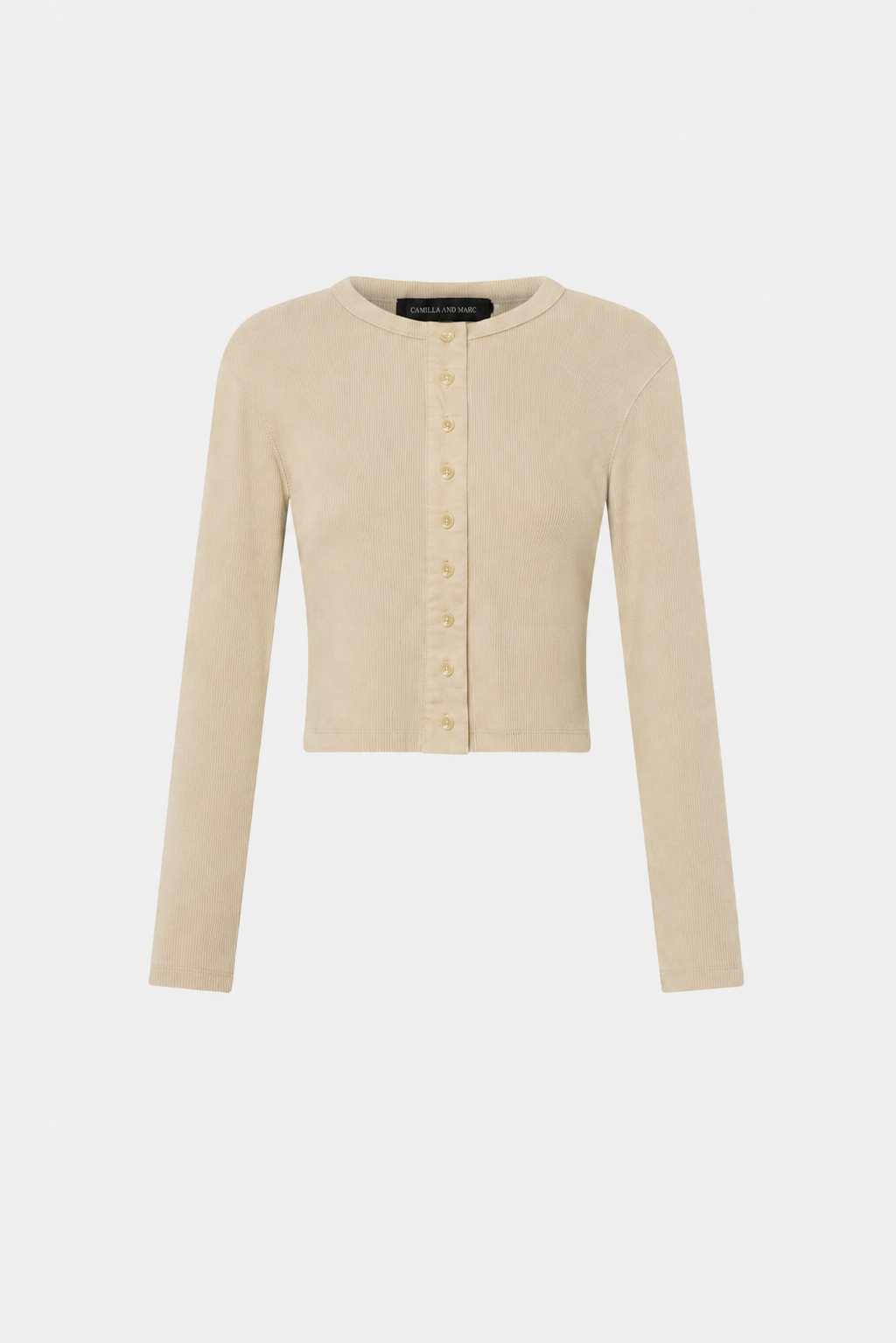 Aubrey Long Sleeve Rib Top