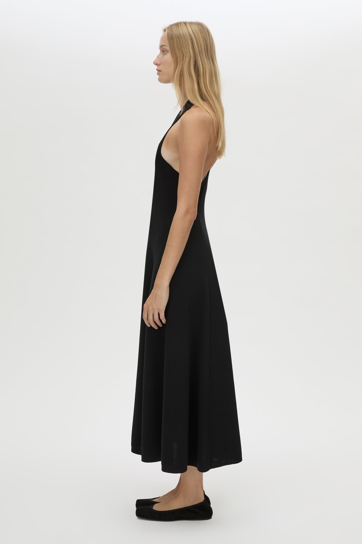 Aurore Knit Midi Fitted Dress