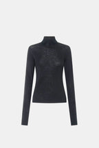 Barre High Neck Top