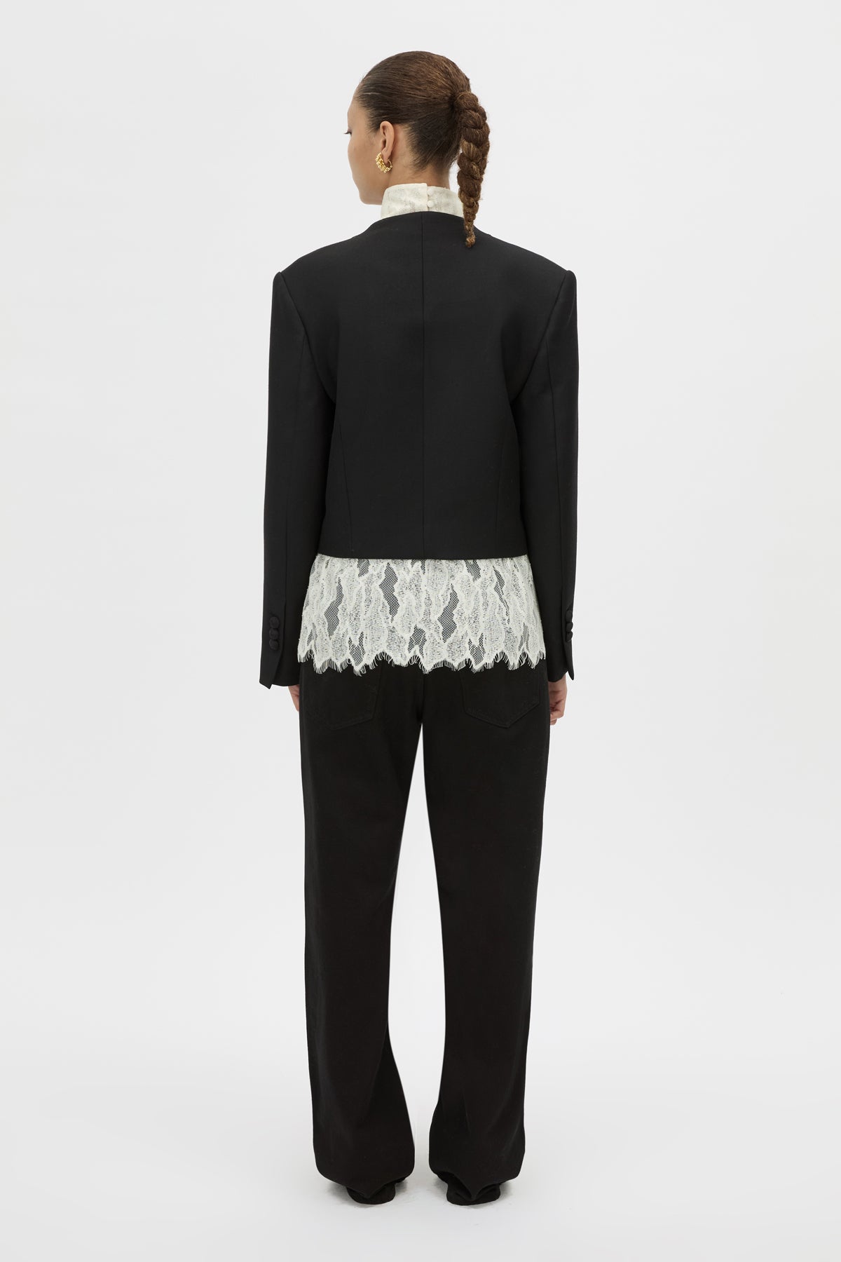Caius Relaxed Cropped Blazer