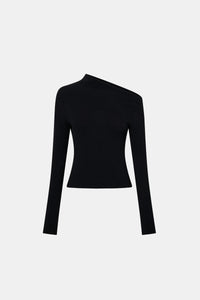 Cali Textured Long Sleeve Top
