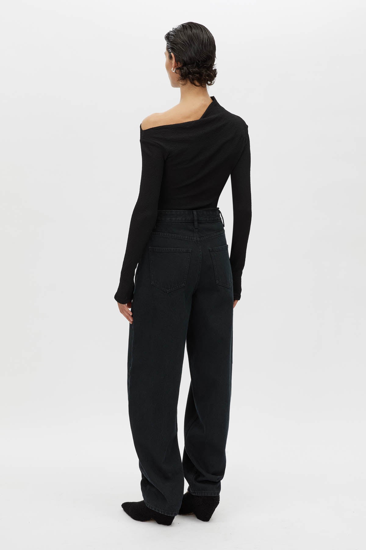 CAMILLA AND MARC ロングジレ ベスト ジャケット 黒 S CAMILLA AND MARC ロングジレ ベスト ジャケット 黒 S Women's
