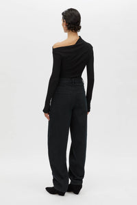 Cali Textured Long Sleeve Top