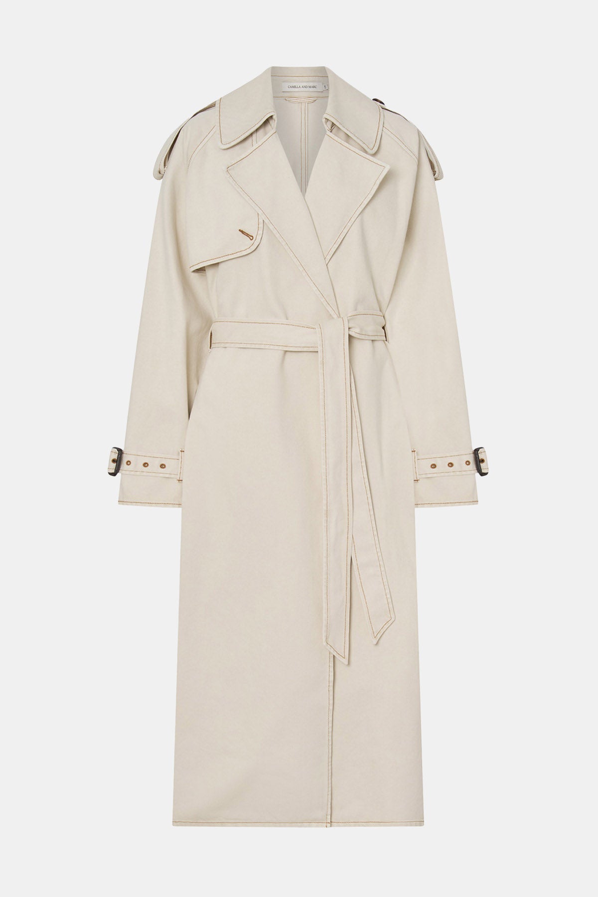 Calyx Denim Trench Coat