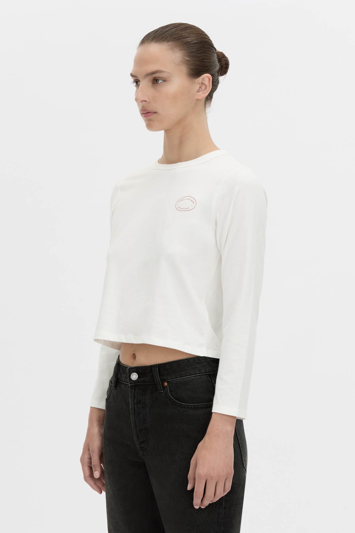 Carmine Fitted Long Sleeve Tee