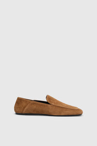 Carolyn Loafer - CAMILLA AND MARC Carolyn square toe slip-on loafer in tan Italian leather