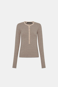 Cassian Button Down Stripe Top