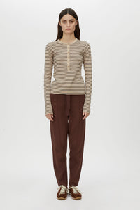 Cassian Button Down Stripe Top
