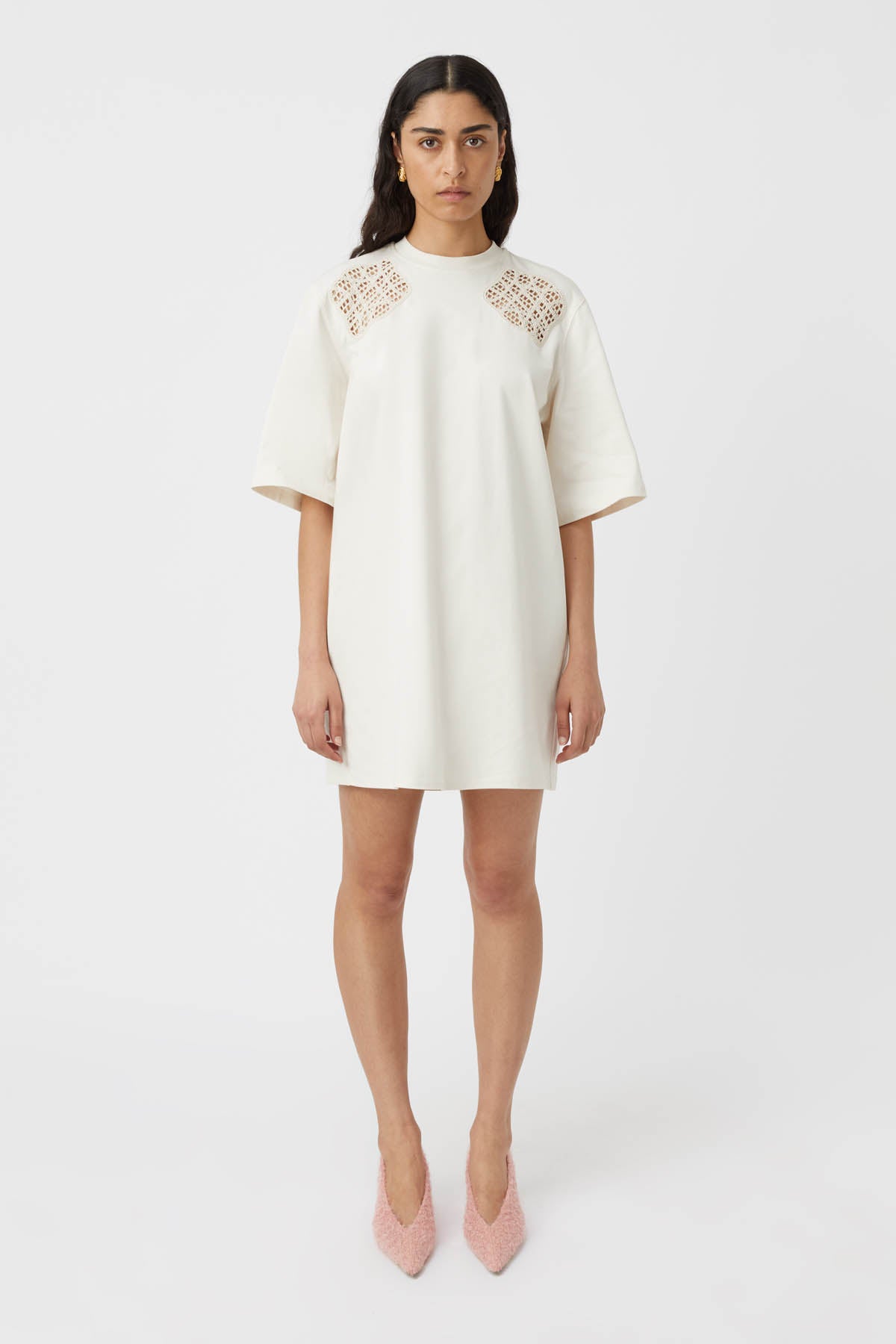 Caterina Applique Tee Dress