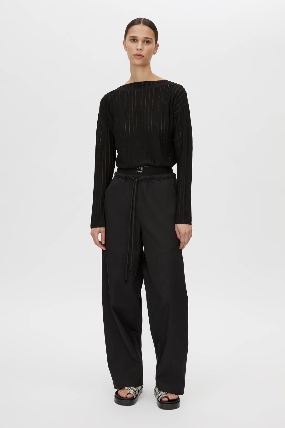 Cella Monogram Elastic Pant