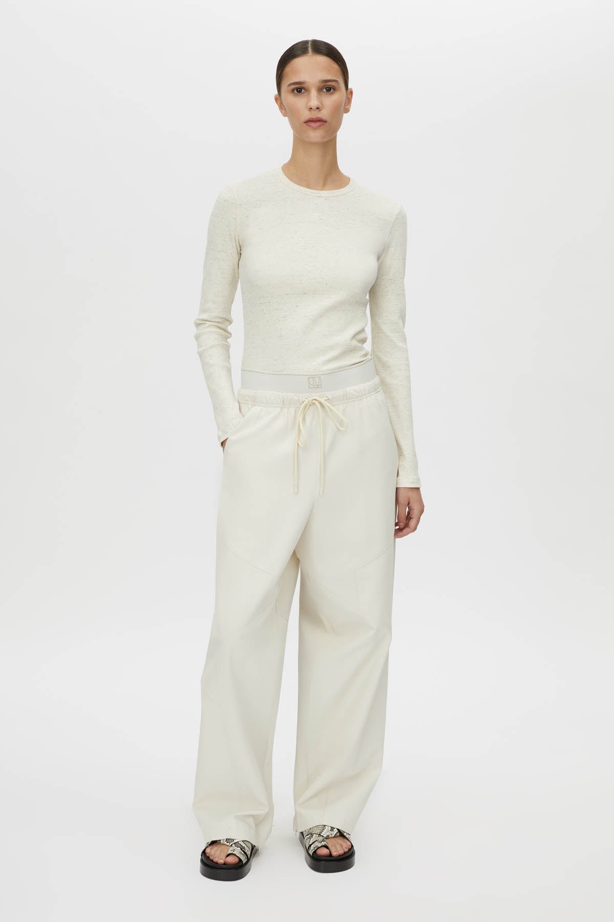 Cella Monogram Elastic Pant