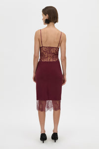 Cora V Neck Lace Bodysuit