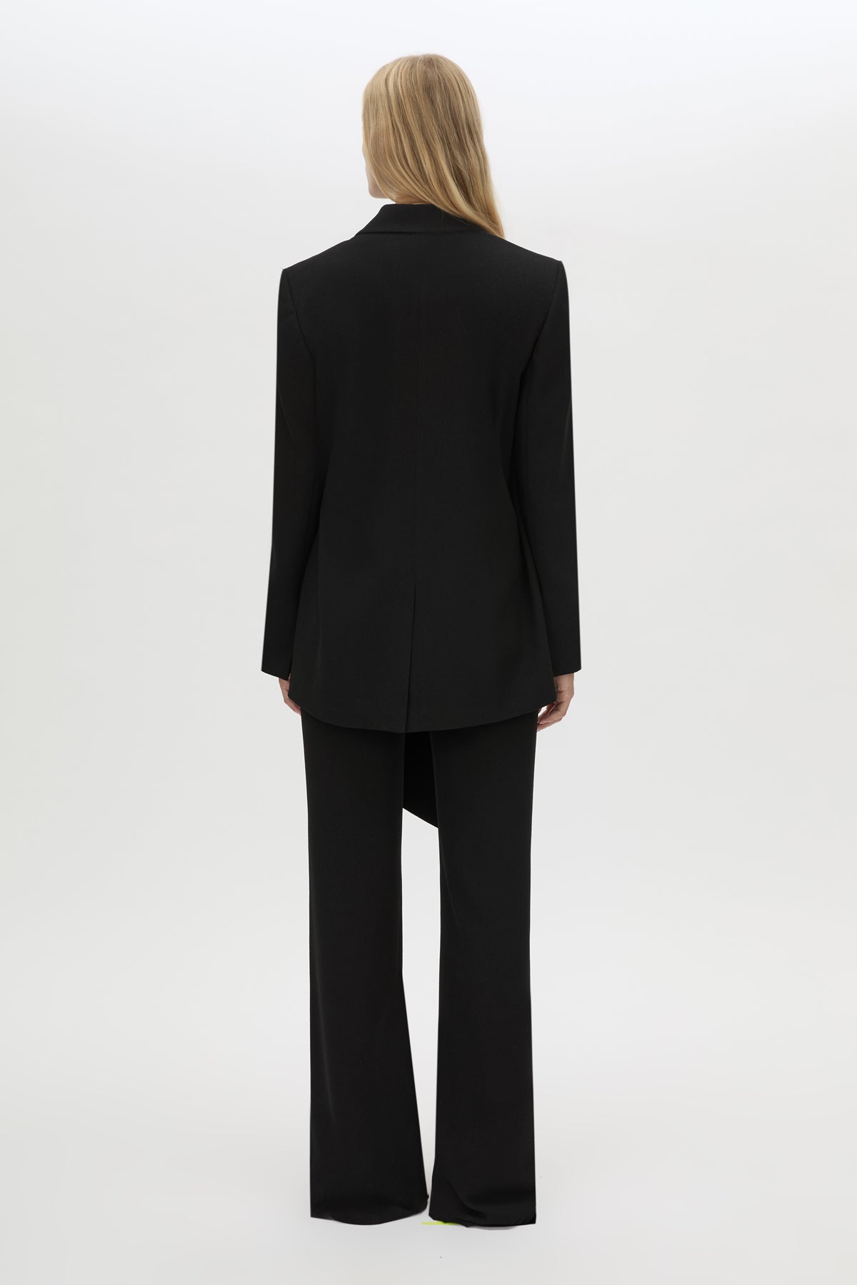 Back view CAMILLA AND MARC Darien Blazer in black.