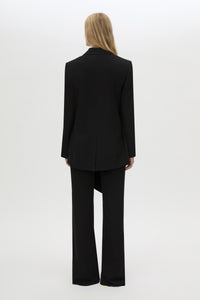 Back view CAMILLA AND MARC Darien Blazer in black.
