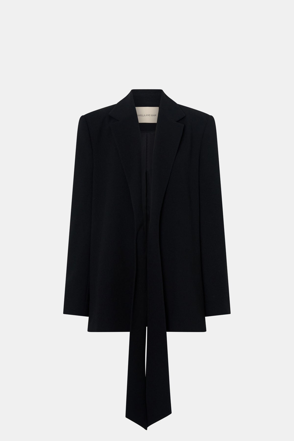 Ghost view CAMILLA AND MARC Darien Blazer in black.