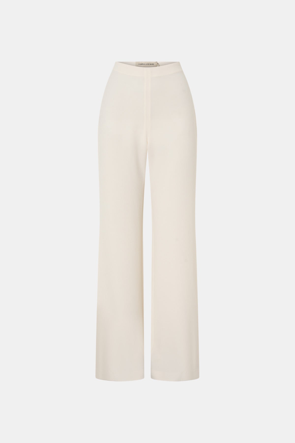 Ghost view CAMILLA AND MARC Darien pant in cream.