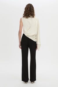 Back CAMILLA AND MARC Darien pant in black.