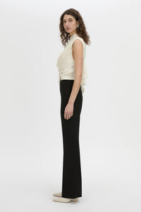 Side CAMILLA AND MARC Darien pant in black.